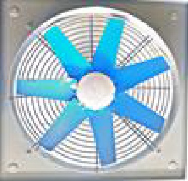 هواکش صنعتی سنگین 80 تکفاز دمنده