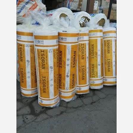 عایق پشم شیشه فویلدار 24 متر مربع - 20طول120عرض 2.5ضخامت
